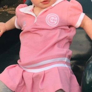 Majestic brand toddler Chicago Cubs dress 2T VGUC